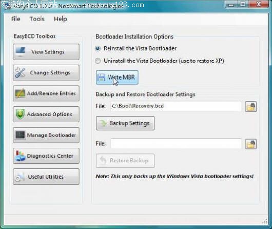 EasyBcd޸VistaXP˫