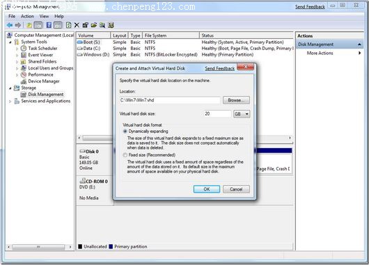 Windows 7VHDļڽֽ֧