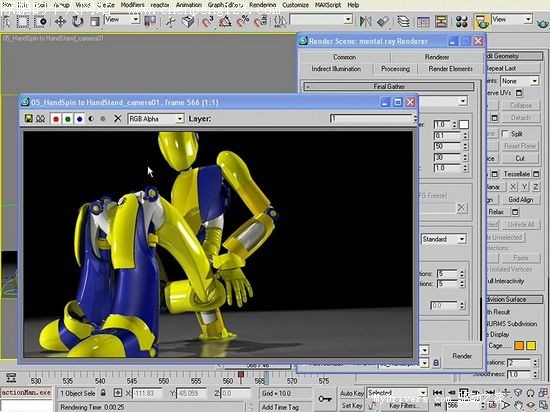3ds Max 9Maya 8