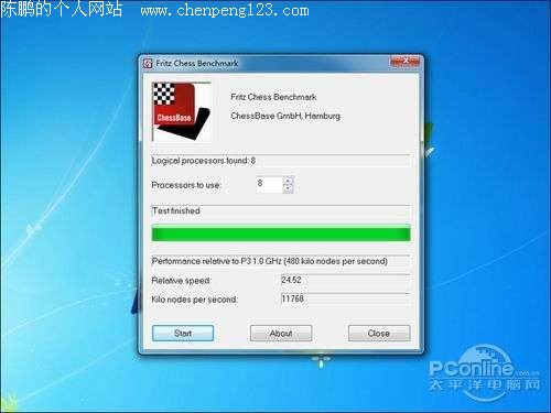 Fritz Chess Benchmark